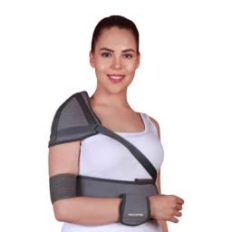 Adore Nylon Grey Elastic Shoulder Immobilizer, AD-302, Size: XXL-picture-8