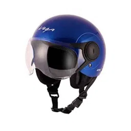 Vega Atom ABS Blue Open Face Helmet, Size: M-picture-33