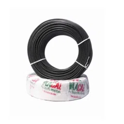 Waaree 6 Sqmm Black Single Core House Wire, Length: 90 m-picture-3
