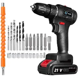 Voltz 23 Pcs 21V Electric Cordless Drill Driver Kit-17