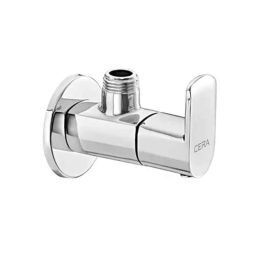 Cera Chromo Metal Quarter Turn Wall Mount Angle Cock with Wall Flange, F1019201-image-54