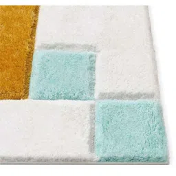 Carpetify 3x5ft Multicolor Modern Geometric 3D Textured Thick &a; Soft Shaggy Fur Rug Carpet, 0928Z2WMKSH-image-96