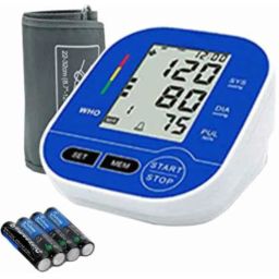 MCP Blue Fully Automatic Micro USB Compatible Blood Pressure Monitor-8
