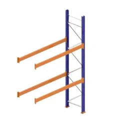 Godrej Ground Plus 2 Layers Steel Selective Pallet Racking, Max Load Capacity: 4000kg, Add on Unit: 3500x2700x800mm (HxWxD)-picture-28