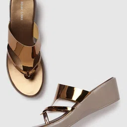 Marc Loire Open Toe Wedge Heels-12