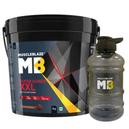 MuscleBlaze 5kg Chocolate Super XXL Weight Gainer-picture-20