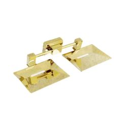Bassino Stainless Steel Gold Chrome Finish Soap Dish Holder, BA-LIVA-DS-G-image-85