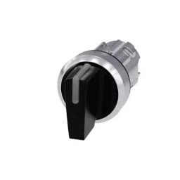 Siemens Sirius 22mm Black Metal Round Illuminable Selector Switch, 3SU1052-2BL10-0AA0-picture-17