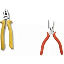 Sky Blue 2 Pcs 7.8 inch Lineman Plier Combo, SBE_PLIER_0104-picture-43