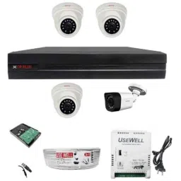 CP Plus 1 MP Hd CCTV Camera &a; 8 Channel Hd Dvr Kit-picture-35