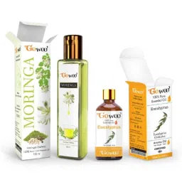 GoWoo 2 Pcs 10ml Natural Eucalyptus Aroma Oil &a; 100ml Moringa Seed Carrier Oil Set, GWOC527-P19+P177-picture-18