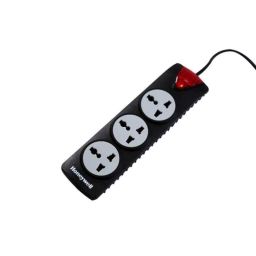 Honeywell 3 Socket Black Surge Protector with Master Switch-picture-22