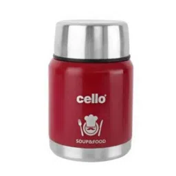 Cello Tom-Yum 400ml Red Stainless Steel Vacuum Soup &a; Food Jar, 405CSP0074 (Pack of 3)-picture-29