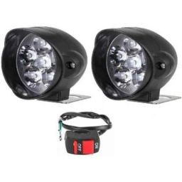 jbriderz JBRIDERZBike 6 Led Hybrid 2 Pcs Set Fog Light With Switch For Harley Davidson Heritage Softail Clasic-picture-48