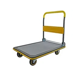Bigapple 300kg Yellow Mild Steel Single Platform Trolley, TRL-SPH-MT-300-YELLOW-image-9
