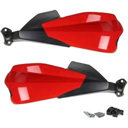 AOW Bike LED Hand Guard Protector Universal for All KTM Models (Pack of 2) Red Colour R-38-20