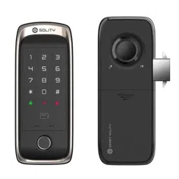 Solity Premium Vertical Rim Lock for Sliding &a; Sash Door, GA-60BH-27