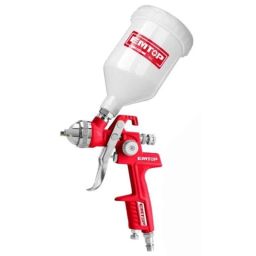 EMTOP 1.4mm 600cc Air Spray Gun with 4.2-7.1CFM Air Consumption, EASG06001-12