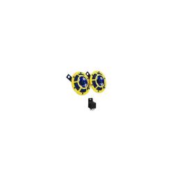 Hella Yellow Panther Bike Horn Set with Relay For TVS Flame SR125-picture-24