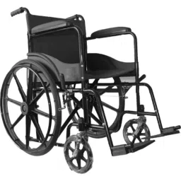 Medemove Mag Wheel 120kg Mild Steel Black Wheelchair-10