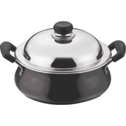 Vinod Black Pearl Plus 6.5 Litre Induction Friendly Handi with Lid, IHAHWLL (Pack of 2)-31