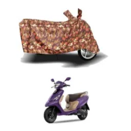 Winted Polyester UV &a; Water Resistant Bike Body Cover for TVS Scooty Zest 110, WIN-P-123-32