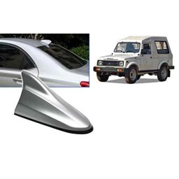 Auto Pearl Shark Fin Signal Receiver AM/FM Antenna For Maruti Suzuki Gypsy-28