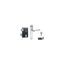Godrej NEH 10 200mm 2C Door Handle with Lock Set, 6695-image-49