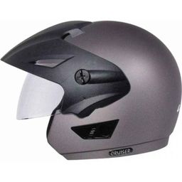 Vega Cruiser WP Dull Anthracite Open Face Motorbike Helmet, Size (Large, 600 mm)-picture-48