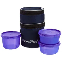 Signoraware T Blue 800 ml Flat Lunch Box with Bag, 539-picture-35
