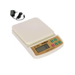 Stealodeal White Digital Kitchen Weighing Machine with Adapter, SF-400A-picture-14