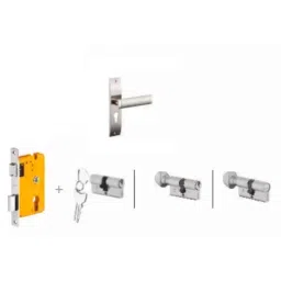 Dorset Dave HL DAV 8 inch Stainless Steel Lock Set with Coin &a; 70mm Knob Cylinder-picture-26
