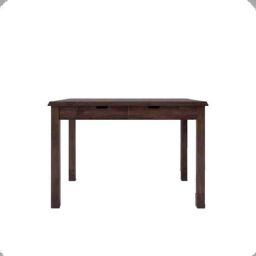 The Attic 113x68x75cm Mango Wood Walnut Charle Study Table, KL-1877-29