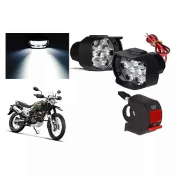 Cartronics 9 Led Shilon Fog Light White with On/Off Swich for Hero Xpulse 200, CAR-9WOFLO-picture-5