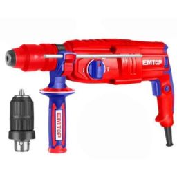 EMTOP 800W 1100rpm 4000bpm Rotary Hammer, ERHRL802-32