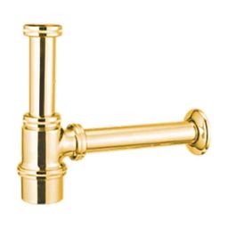 Azaro Gold Plated Bottle Trap with 12 inch Pipe, PVD-12-image-10