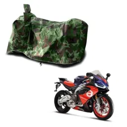 Kozdiko Polyester Jungle Print Waterproof Bike Body Cover with Mirror Pockets &a; Buckle Belt for Aprilia RS 660-picture-48