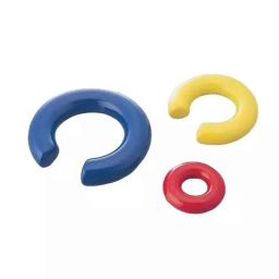 Lab Plus Flask Diver Ring Iron (PVC coating) Yellow, LP-2135-10
