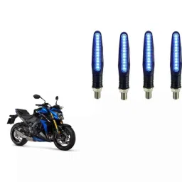 Cartronics Pencil Type Blue LED Indicator for Suzuki GSX S1000 (Pack of 4)-picture-23
