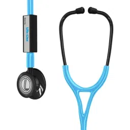 Lifeline Stainless Steel Black Dual Side Diaphragm Chest Piece Stethoscope with 2 Way Tube, STH018-BL-image-59