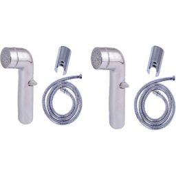 Prestige CRUZZ Brass Chrome Finish Health Faucet with 1m Stainless Steel Tube &a; Hook (Pack of 2)-image-65