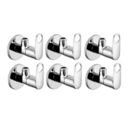 Fastgear Prime Stainless Steel Silver Chrome Finish Angle Valve, FG2112 (Pack of 6)-image-102