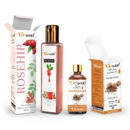 GoWoo 2 Pcs 10ml Natural Cedarwood Aroma Oil &a; 100ml Rosehip Seed Carrier Oil Set, GWOC294-P10+P187-picture-7