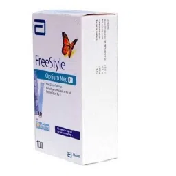 Abbott Freestyle Optium 100 Glucometer Test Strips-29