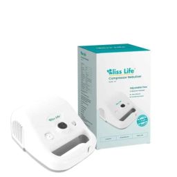 Bliss Life N2 6ml Low Noise Compressor Nebulizer Machine with Child &a; Adult Kit-22