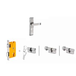 Dorset Dash HL DAS 204.3mm Zinc PT Finish Lock Set with Both 60mm Side Key Cylinder-picture-47