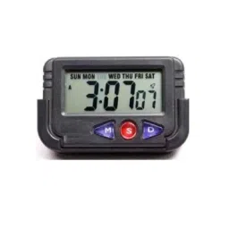 Viva City Black Plastic Car Dashboard Alarm Clock-picture-6
