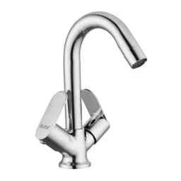 Ruhe Onyx Brass Chrome Finish Centre Hole Basin Mixer with 12 inch Round Swivel Spout, 11-1417-image-64
