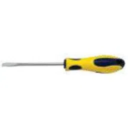 Tata Agrico 5x75mm Yellow &a; Blue Flat Tip Screwdriver, SSH004-image-42