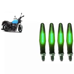 Cartronics Pen Type Green LED Indicator for Royal Enfield Thunderbird 500X (Pack of 4)-picture-17